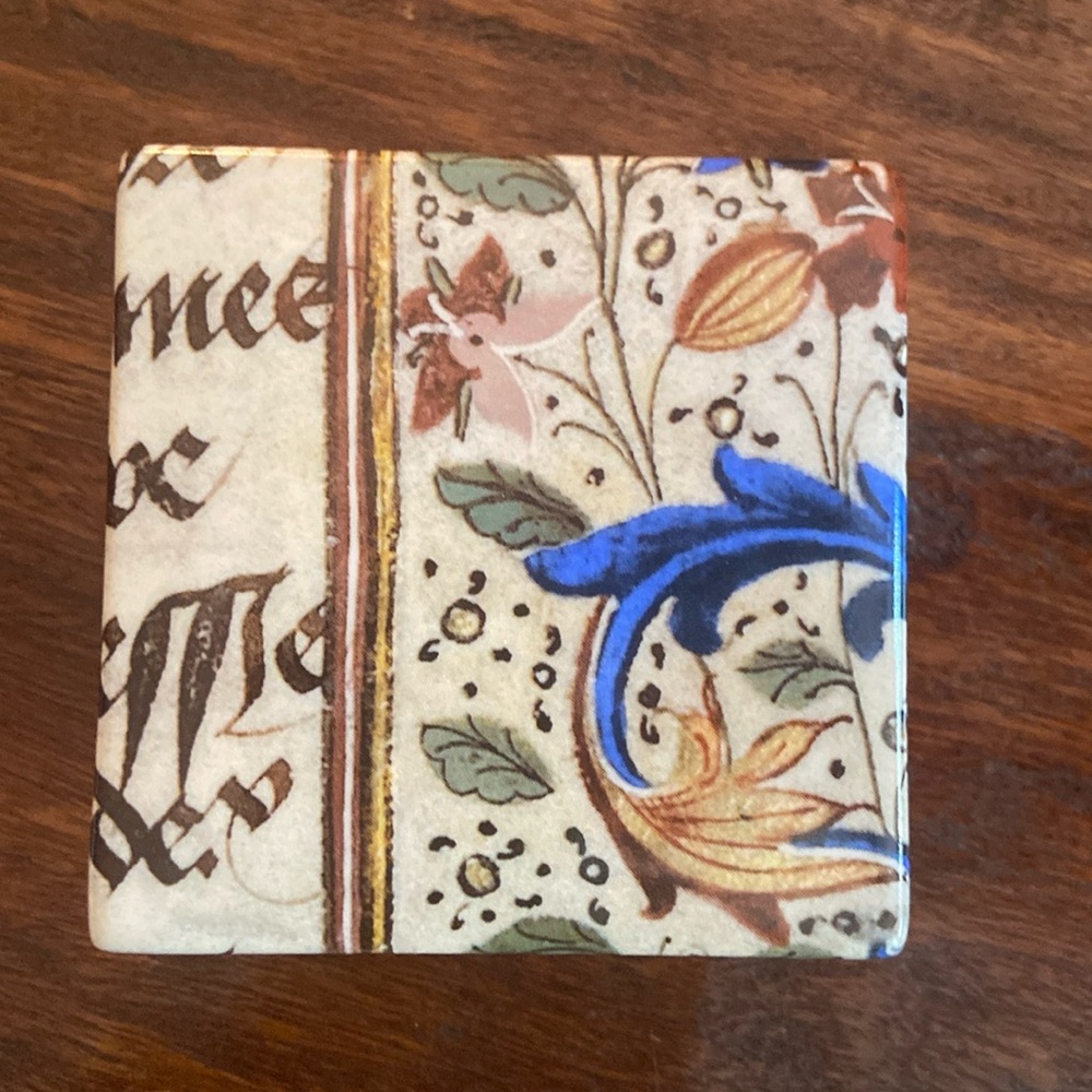 Never used ceramic trinket box from The J.Paul Getty Museum